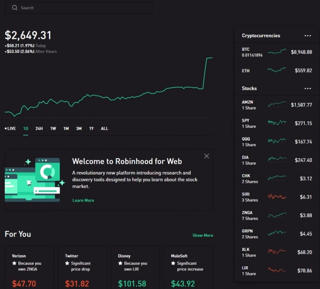 Robinhood - Plateforme Tablette Ecran