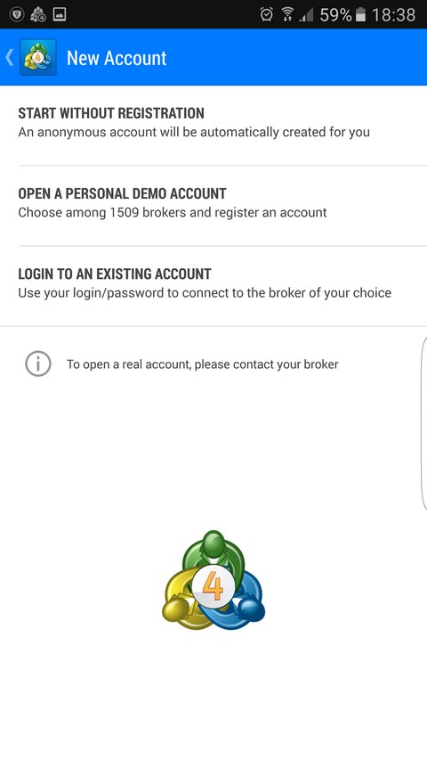 Metatrader 4 Sur Android Installation MT4 sur mobile