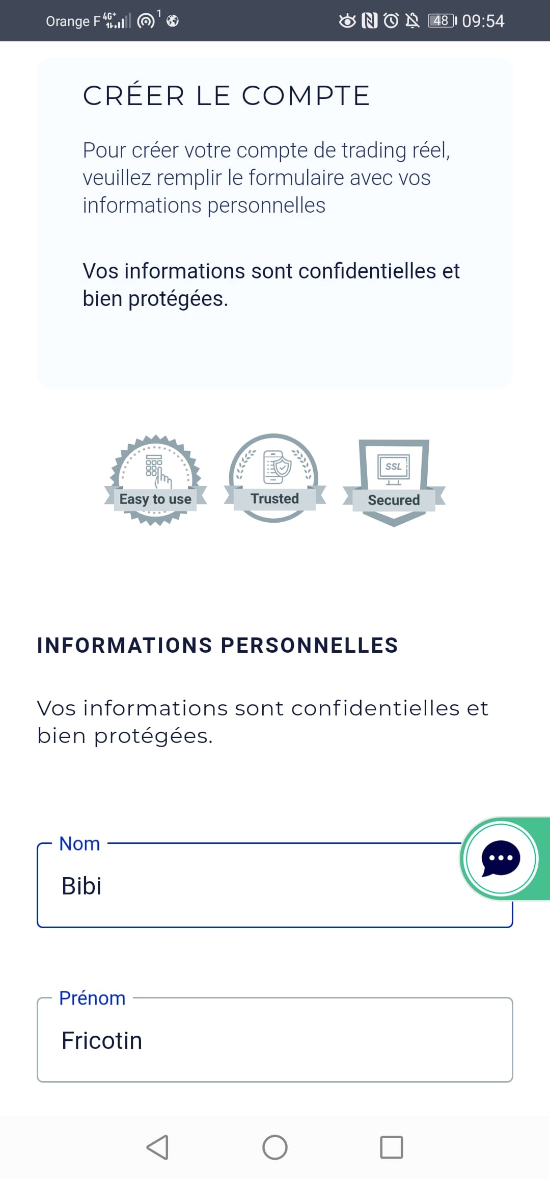 ROInvesting Enregistrement