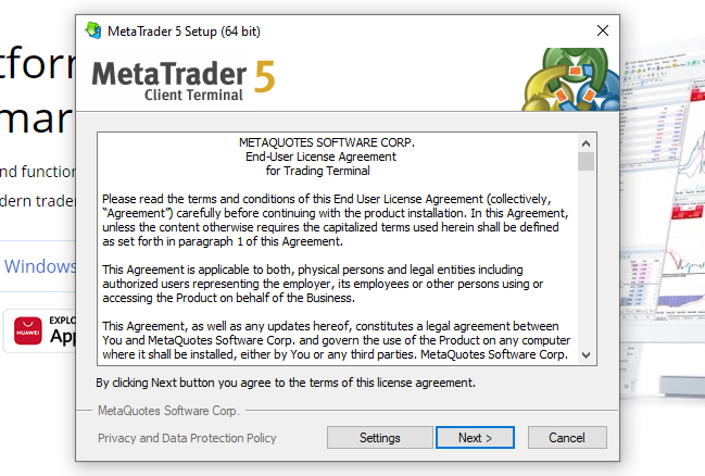 Metatrader 5 L’installation Sur PC