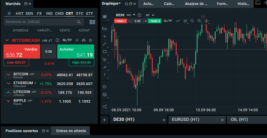Acheter Bitcoin XTB xStation 5 plateforme