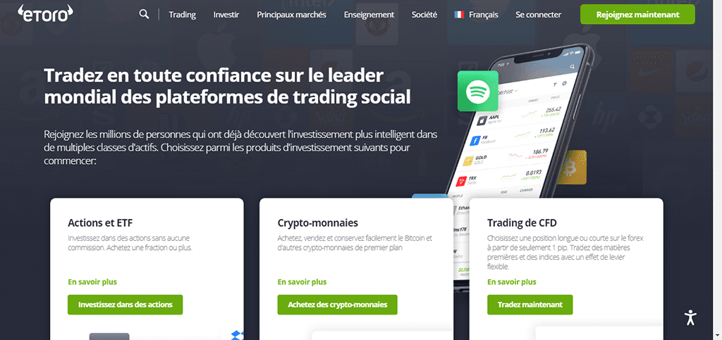 Dogecoin Visitez le site Web eToro