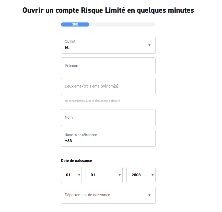 Ethereum Entrez d'autres informations personnelles sur le compte XTB